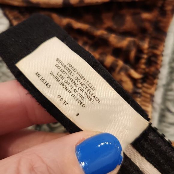 Velvet feeling leopard print Victorias secret push up underwire bra size 36C! - Picture 5 of 7